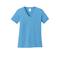 Port & Company® Brights Core Cotton V-Neck Ladies T-Shirt